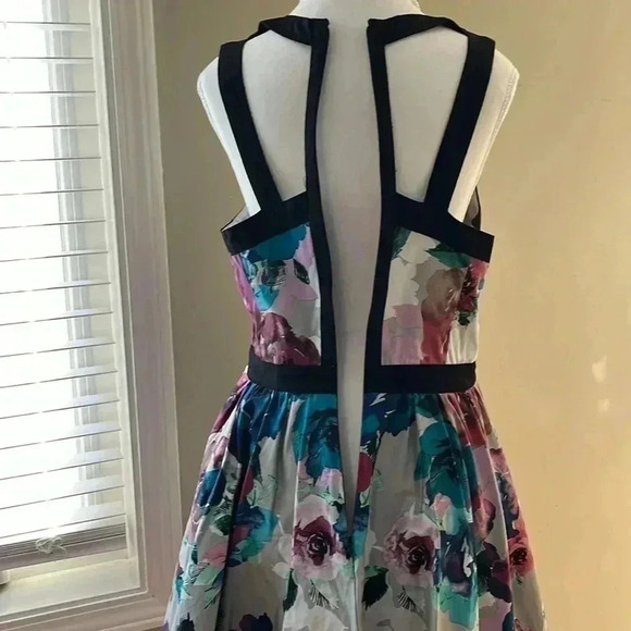 [L]Keepsake The Label  Cotton Floral Crewneck Mini Dress-EUC - Picture 4 of 8